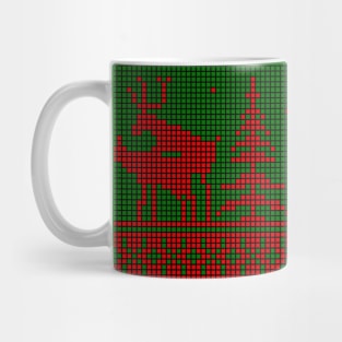 mating reindeer ugly christmas funny deer Mug